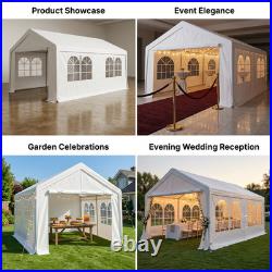 Carport 10x20 waterproof windproof 1 3/8 tube thickness- many in stock pick up