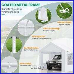 Carport 12x20ft Heavy Duty Canopy Tent Portable Garage with Removable Sidewalls Carport 12x20ft Heavy Duty Canopy Tent Portable Garage with Removable Sidewalls