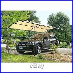Carport Canopy Car Shelter Metal Frame Carports Canopies Waterproof Shade 9x16