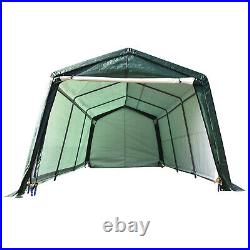 Carport Car Shed Canopy Outdoor Storage Cover Tent with Cover Sun Proof Green
