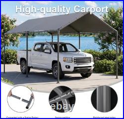 Carport, Heavy Duty Galavanized Carport Canopy, Party Car Tent Garage Shelter