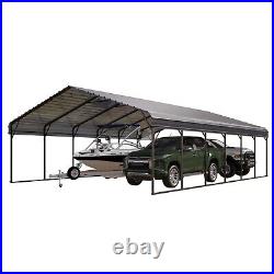 Carport Heavy Duty Gazebo Garage Outdoor Car Shelter 20x30' 20x20' 12x25' 12x20