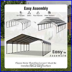 Carport Heavy Duty Gazebo Garage Outdoor Car Shelter 20x30' 20x20' 12x25' 12x20