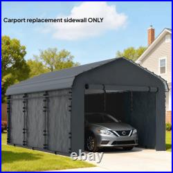 Carport Replacement Sidewall Panel Weather-Resistant Privacy Shelter Wall Cover