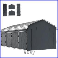 Carport Replacement Sidewall Panel Weather-Resistant Privacy Shelter Wall Cover