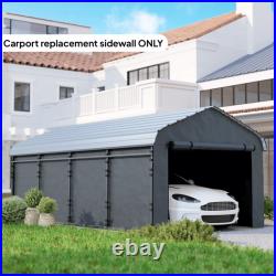 Carport Replacement Sidewall Panel Weather-Resistant Privacy Shelter Wall Cover