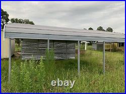 Carport Steel Roof Panels 10X18X20 (Disassembled/Ready For transport)