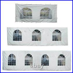 Cathedral Window Sidewall Tent Side Enclosure Panel Waterproof Vinyl 7, 8, 9 ft