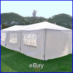 Clevr 10'x30' Outdoor Party Canopy Tent with 8 Removable Sidewalls Gazebo