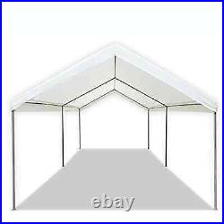 Cochera De Metal Base y Toldo Carpas 10x20 Para Carros Autos Patio En Oferta New