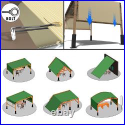 ColourTree Beige Waterproof Pergola Sun Shade Cover Universal Replacement Canopy