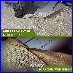 ColourTree Pergola Sun Shade Cover Universal Replacement Canopy, Grey