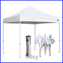 Commercial 10x10 Waterproof EZ Pop Up Canopy Event Trade Show Tent WithRoller Bag