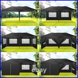 Commercial Canopy 10x20' Outdoor Camping Gazebo Heavy Duty EZ Pop Up Party Tent