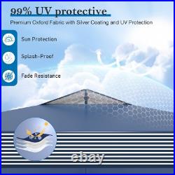 Commercial Pop UP Canopy 10x10' Party Tent Folding Waterproof Gazebo With Sidewall