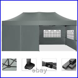 Commercial Pop Up Tent 10x20ft Canopy Waterproof Party Wedding Camping Shelter #