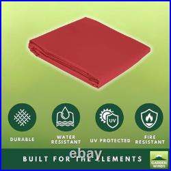 Custom Fit Cinnabar Red Canopy for Mainstays Big and Tall Bungee Swing Models