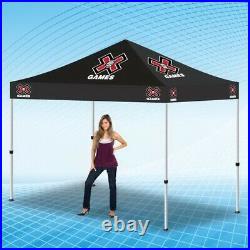 Custom Tent Combo 10 x 10 Tent Cover 300D, Backwall, 6ft Table Throw, 11 ft Flag