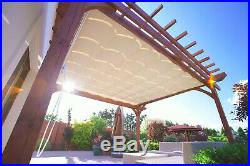 Custom-made Slide Canopy Retractable awning, sailshade, pergola sunscreen