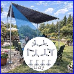 DIY 8-Leg Canopy Fittings Kit for Carport Shed Gazebo 16 Pieces NEW