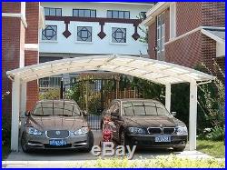 Double Aluminum alloy Protective Car Shelter/Car Canopy/Carport Tent/car awning