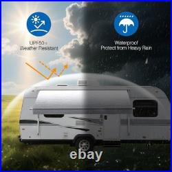 Dulepax RV Awning Fabric Replacement(9'2 Fabric) Heavy Duty 18.5 oz Vinyl Fabri