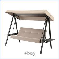 Durable 350 Replacement Canopy Top Compatible with Red Shed Swing Model Beige