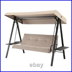 Durable 350 Replacement Canopy Top Compatible with Red Shed Swing Model Beige