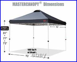 Durable Pop Up Canopy Tent with Roller Bag Water Resistant And UV Protection