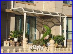 Durable and nice balcony aluminum alloy canopy avoid burning sun light and dirt