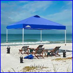 EAGLE PEAK 10x10 Pop Up Canopy Tent Easy Set-up Straight Leg Folding Shelter