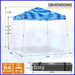 EAGLE PEAK 10x10 Slant Leg Pop-up Canopy Tent EAGLE PEAK 10x10 Slant Leg Pop-up Canopy Tent