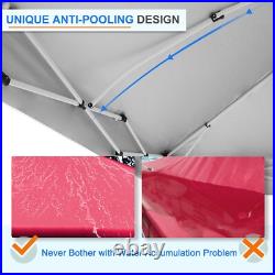 EAGLE PEAK 12x12 FT Pop Up Canopy Tent with Wheeled Carry Bag