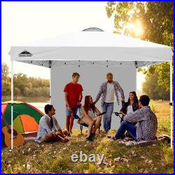 EAGLE PEAK 12x12 Pop Up Canopy Tent with 1 Sidewall