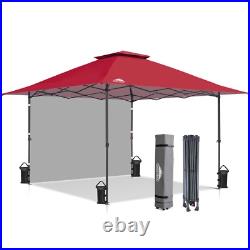 EAGLE PEAK 13x13 Pop up Canopy Tent withOne Wall