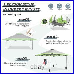 EAGLE PEAK 13x13 Straight Leg Pop Up Canopy Tent