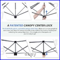 EAGLE PEAK 13x13 Straight Leg Pop Up Canopy Tent
