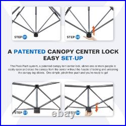 EAGLE PEAK 17x10 Pop up Gazebo Canopy Tent Outdoor Instant Canopy Shelter