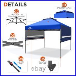 EAGLE PEAK 17x10 Pop up Gazebo Canopy Tent Outdoor Instant Canopy Shelter