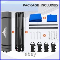 EAGLE PEAK 17x10 Pop up Gazebo Canopy Tent Outdoor Instant Canopy Shelter