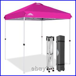 EAGLE PEAK 6.6x6.6 Pop Up Canopy Tent Instant Outdoor Canopy