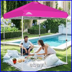 EAGLE PEAK 6.6x6.6 Pop Up Canopy Tent Instant Outdoor Canopy