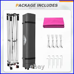 EAGLE PEAK 6.6x6.6 Pop Up Canopy Tent Instant Outdoor Canopy