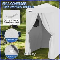 EAGLE PEAK Flex Ultra Compact 4x4 Changing Room Pop Up Canopy Tent