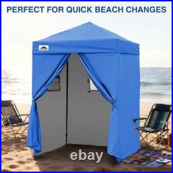 EAGLE PEAK Flex Ultra Compact 5x5 Changing Room Pop Up Canopy Tent