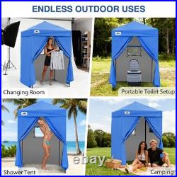 EAGLE PEAK Flex Ultra Compact 5x5 Changing Room Pop Up Canopy Tent