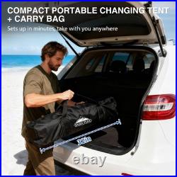 EAGLE PEAK Flex Ultra Compact 5x5 Changing Room Pop Up Canopy Tent
