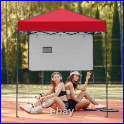 EAGLE PEAK Instant Pop Up Canopy with Adjustable Sun Wall 6x4