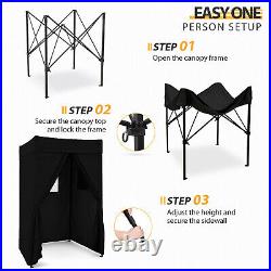 EAGLE PEAK Portable Flex Compact 4x4 Pop-up Canopy Changing Room