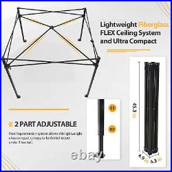 EAGLE PEAK Portable Flex Compact 4x4 Pop-up Canopy Changing Room